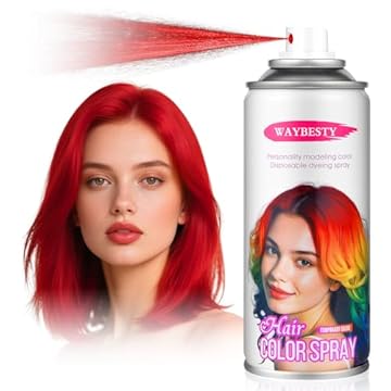 best temporary red hair dye for dark hair