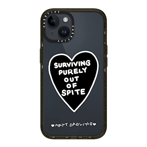 Coque iPhone 14 Casetify Impact antichoc militaire noir