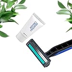 Shave Kit in Bulk, Smooth Shave Disposable Razor and Cream(12g), Individually Wrapped Toiletries Amenities for Hotel, Airbnb, Homeless, Shelter, Camping and Travel (50 Pack) - Image 4
