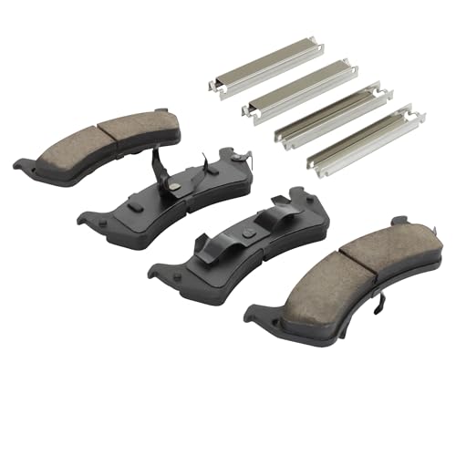Image of QUALITY-BUILT Rear Ceramic Brake Pads, Black Series 1003-0667C, Compatible with 1995-2005 Ford /Mercury (Explorer,Explorer Sport,Explorer Sport Trac,Mountaineer,Ranger)