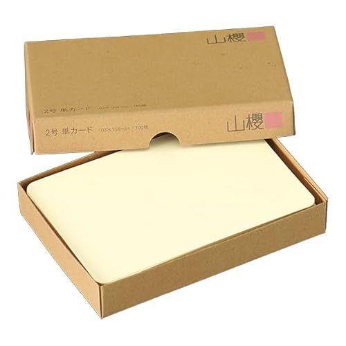 RN PJ[h 2 YJ[ N[CoC 0.245mm 100 / Ap 103×154mm p pXeJ[ n 00302043-0100