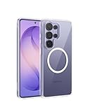 Belkin SheerForce Clear Phone Case for Samsung Galaxy S26 Ultra w/ 13ft Drop Protection & Anti-Scratch, Anti-Yellowing Design, Shockproof Slim Grip Design - Qi2 25W Wireless Charging Certified