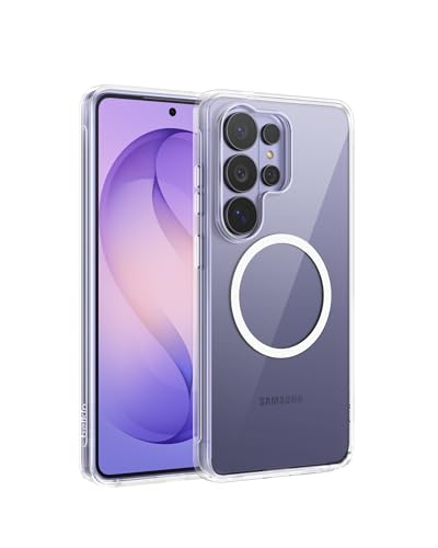 Belkin SheerForce Clear Phone Case for Samsung Galaxy S26 Ultra w/ 13ft Drop Protection & Anti-Scratch, Anti-Yellowing Design, Shockproof Slim Grip Design - Qi2 25W Wireless Charging Certified