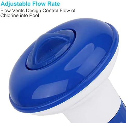 Dosificador flotante de cloro para piscina Ylyl azul miniatura 3