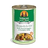 Weruva Classic Dog Food, Cirque de la Mer with Tuna & Veggies in Gravy, 14oz Can (Pack of 12)