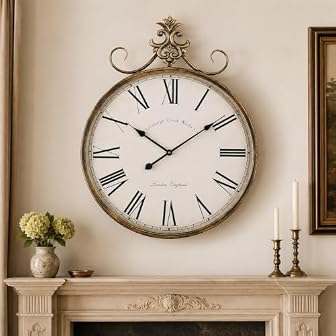 Antique Metal Frame Wall Clocks Antique Metal Frame Wall Clocks product image