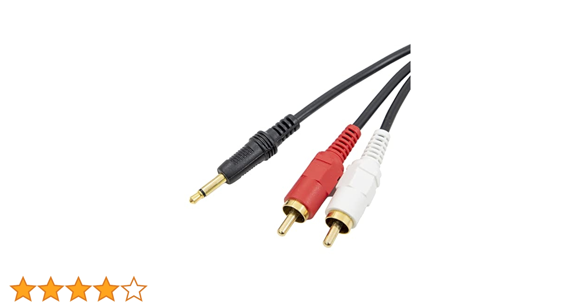 ②オーディオRCAケーブル1.5m超美音、音圧 互換品】Hisense/ハイセンス対応RCAオーディオケーブル 1.5m