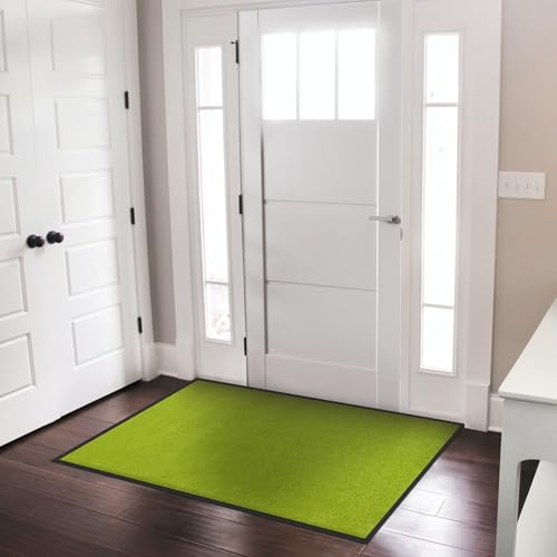 casa pura - Tapis Entrée Intérieur Rhine - Tapis Antidérapant et Anti-salissures - Paillasson de...