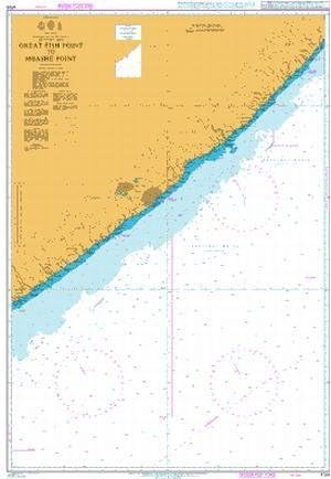 UKHO BA Chart 4159: Great Fish Point to Mbashe Point