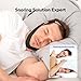 SleepSloth Anti-Snoring Chin Strap, Adjustable Chin Strap for Sleeping, Anti Snore Solution, Snoring Stopper, Chin Strap for Mouth Breathing Prevention (Black)