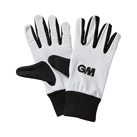 GM Men Padded Cotton Inner Gloves - Black, Mens, senior Cover