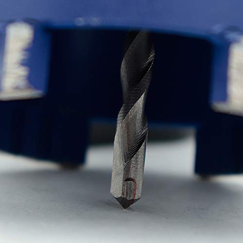SHDIATOOL Diamant-Bohrkrone 82 mm Dosensenker Dosenbohrer mit Sechskant Adapter und Zentrierbohrer für Schleifbeton Mauerwerk