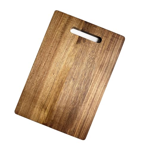 Tabla de cortar de madera de acacia 38.1x24.9 cm miniatura 1