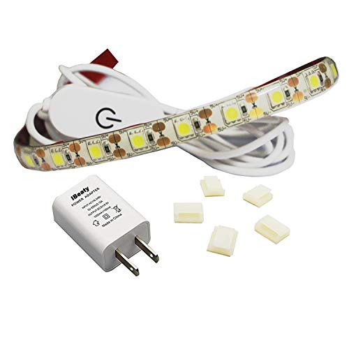 IBeaty Sewing Machine LED Lights, 11.87" Cold White Lighting Strip kit,6.6ft Cord