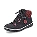 Produktbild Rieker Damen Low-Top Sneaker Z4219, Frauen Halbschuhe, wasserabweisend, riekerTEX,Turnschuhe,Laufschuhe,schnürer,schwarz Kombi (00),42 EU / 8 UK
