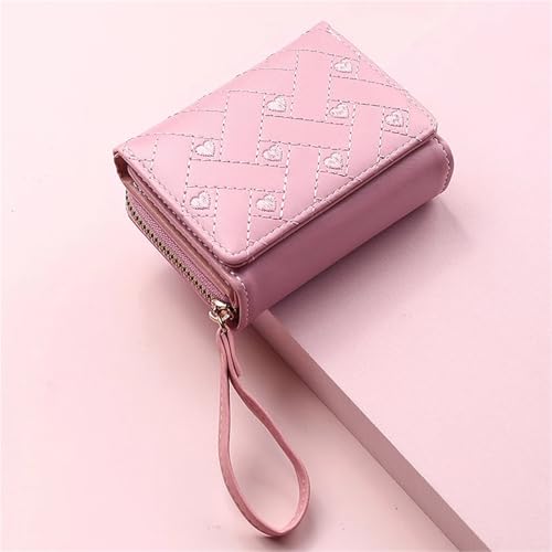 Wallets for Women Cute Wallet Lady Wallet Purse Womens Wallet Small Women Leather Wallet Coin Purse Coin Purse(Pink)2