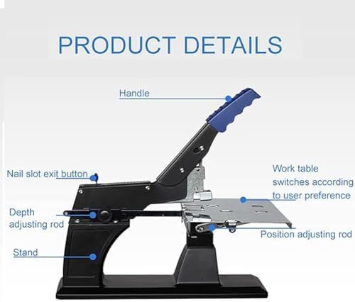 Cucitrice manuale resistente per libretti, 60 fogli piatti e pinzatura a | Gestisce fogli A3 e A4 per brochure, opuscoli e attività di rilegatura in uffici, case e lavori di stampa.
