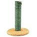 XRzitky Natural Sisal Rope for Cat Scratcher, 1/4 Inch 164FT Sisal Rope for Cat Scratching Post Repair Replacement, Multi Color Cat Scratch Tree Rope Replacement, Cactus Green