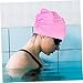 OHPHCALL Elastic Swim Cap for Women Spa Hat for Long Hair Hair Protection Polyester Practical and Stylish