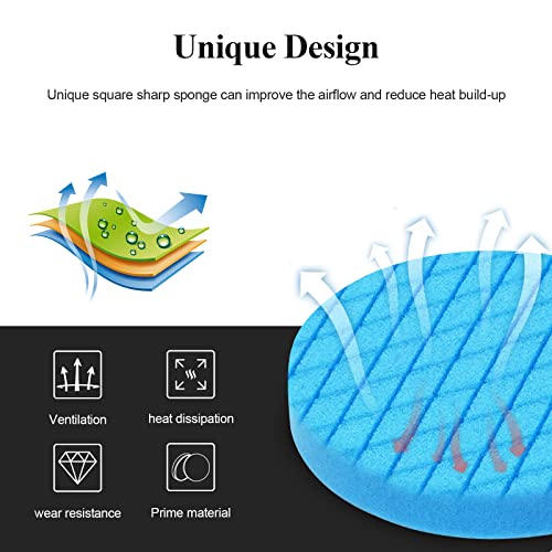 Autolock 5 Inch Buffing Polishing Pads