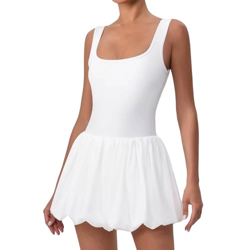 Robe sport sexy avec jupe intégrée pour tennis et cheerleading