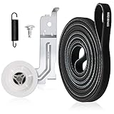 ENHANCED Pulley Belt Parts,6602 001655 Dryer Drum Belt & DC93-00634A Dryer Idler Pulley &...