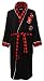 Marvel Deadpool Adult Plush Robe with Embroidered Patches (Large)