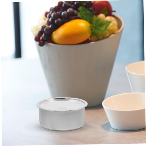 Lata de aluminio minimalista PRETYZOOM para conservar comida y repostería 3