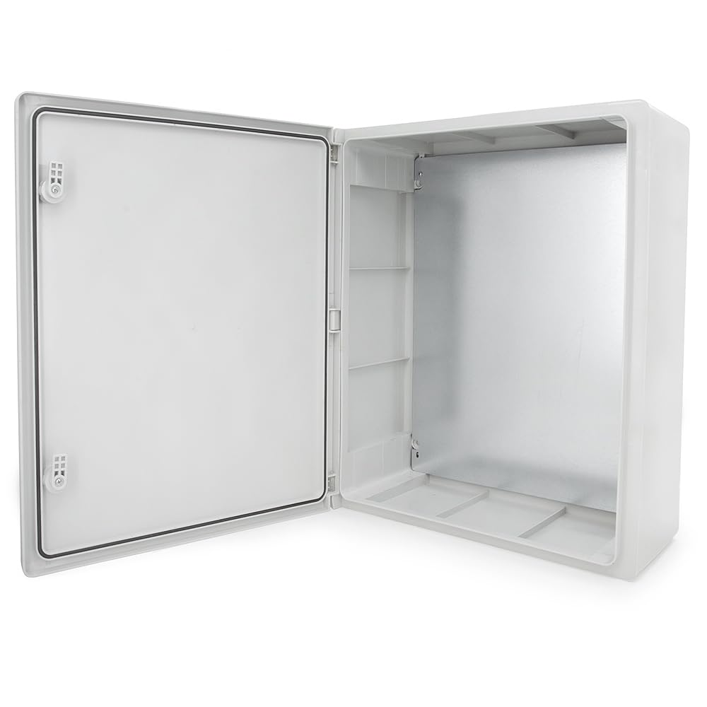 ELS Elektrotechnika Armadietto per quadro elettrico IP65 piastra di montaggio zincata porta con guarnizione perimetrale a parete vuoto
