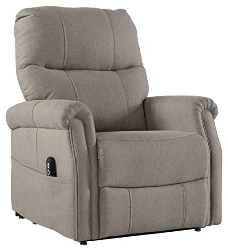 Signature Design By Ashley Markridge Modern Electric Power Lift Recliner For Elderly, Gray #TOP5