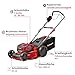 Einhell Akku-Rasenmäher GP-cm 36/52 S Li BL Kit Power X-Change (36 V, 52 cm Schnittbreite, bis 1200 m², Brushless, 65 L Fangkorb, Radantrieb, inkl. 4X 5,2 Ah + 2X Twincharger)