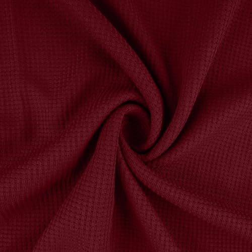 Waffle Knit Sweatshirt Men Casual Crewneck Basic T-Shirt Long John Big and Tall Thermal Shirts Pullover Sweaters3