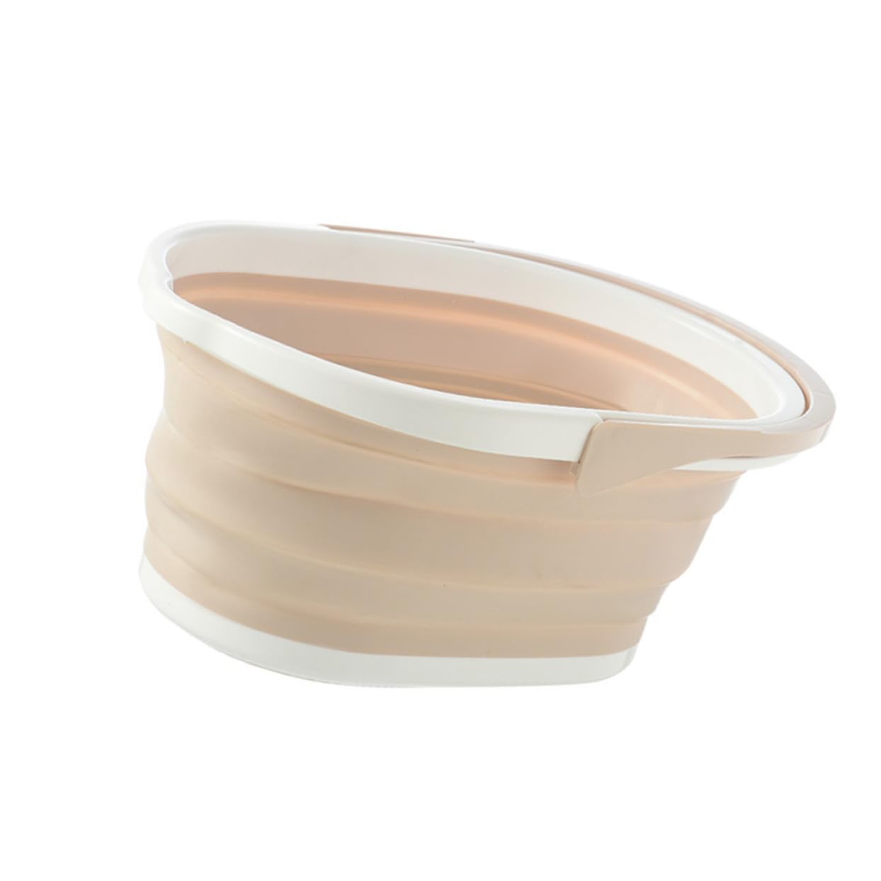 Cubo Plegable para Fregona Portátil de Plástico Resistente Asa Ergonómica para Limpieza Fácil en Hogar y Exteriores