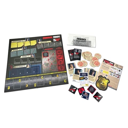 Criminal Minds Unknown Subject - Unsub - Fast-Paced Social Deduction Game - Play as Characters from The Hit Show - Ages 14+ - 5–8 Players