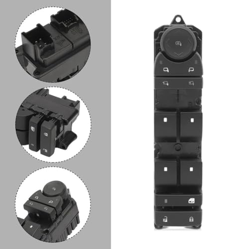 Bouton de commande principal vitre voiture Cadillac Escalade 15907210 - 2