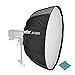 Produktbild GODOX AD-S65S 65cm / 25,6 Zoll Tragbarer, tiefsitzender Parabolic-Softbox-Regenschirm Halterung Schnelle Installation Silberreflektor AD400Pro Flash Light