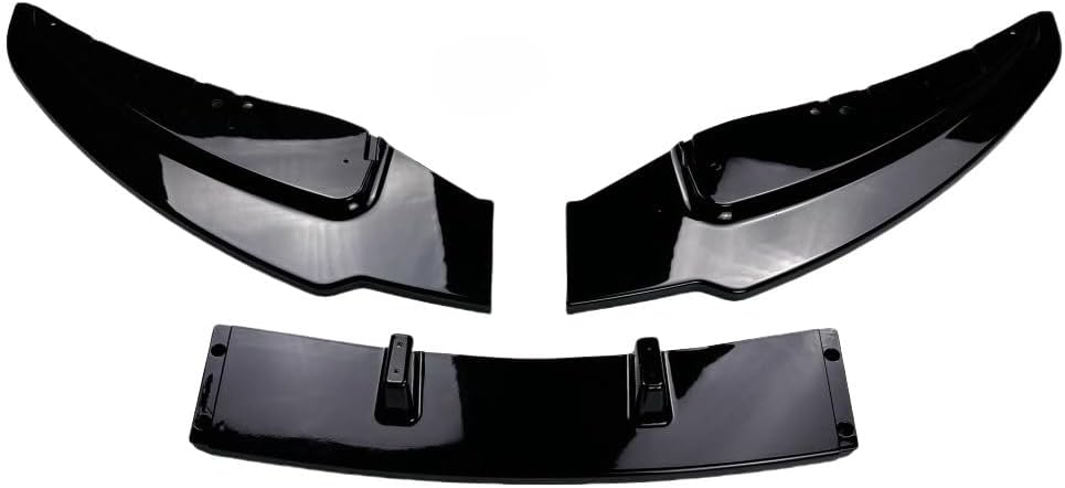 For BMW 1 Series E81 E82 E87 E88 For LCI For Standard 2007-2011 Bodykits Accessories Tuning Front Bumper Lip Splitter Spoiler Diffuser(Gloss Black)