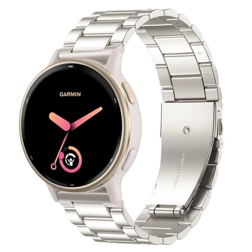 TUCOMO rvoh Garmin Vivoactive 6/Vivoactive 5/3/3 MusicɑΉ 20mm XeXX`[Xgbv Xgoh Garmin Venu SQ/Forerunner 55/165/245p 