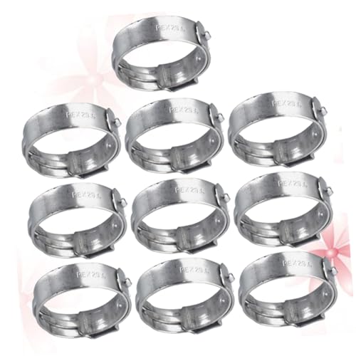SEWOART 10pcs 1 Drive Hose Clip Hose Clamp