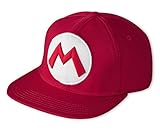 Die Nintendo Cap ist ein cooles Fashion Statement für Gamer. In Rot mit Super Mario Logo blickt man nostalgisch zurück auf die Abenteuer, die man mit dem Klempner, seinem Bruder Luigi, Yoshi und all den anderen Freunden und Feinden erlebt hat.