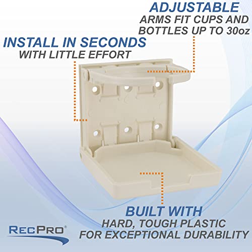 Portavasos plegable de pared RecPro blanco miniatura 4