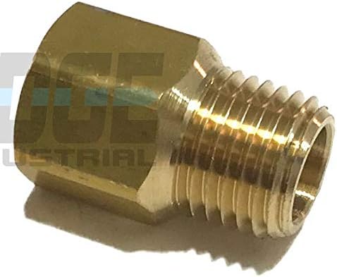 Adaptador de tubo de latón 14" FNPT x 14" MNPT combustibleaireaguaaceitegas WOG (cantidad 01)