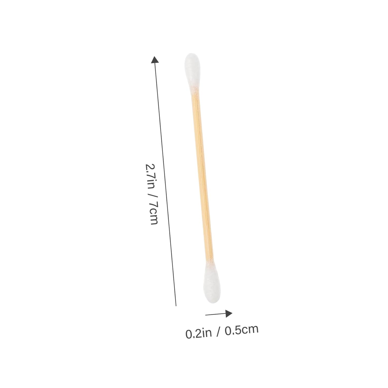 Disposable Cotton Swabs for Makeup Cleaning Dual Head Eyeliner Cleaning Sticks Compact Convenient for Salon and Home Use