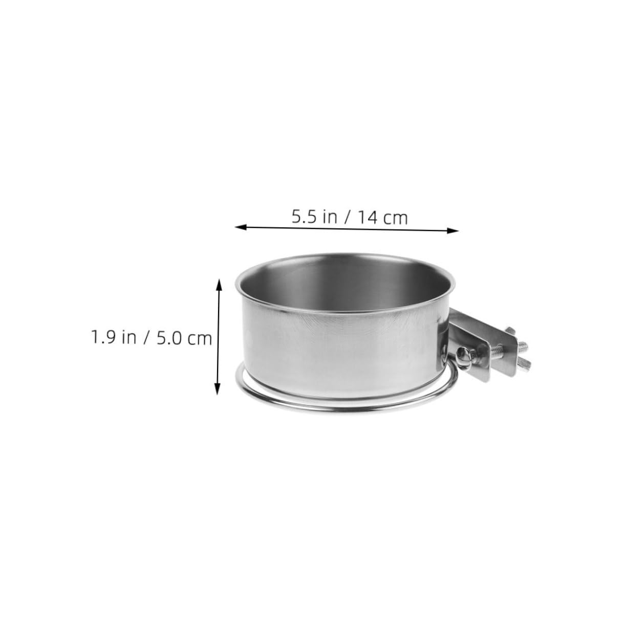 SUPVOX Pet Feeding Station Wall-Mounted Dog Bowl Water Bowl Versatile Use Durable Material