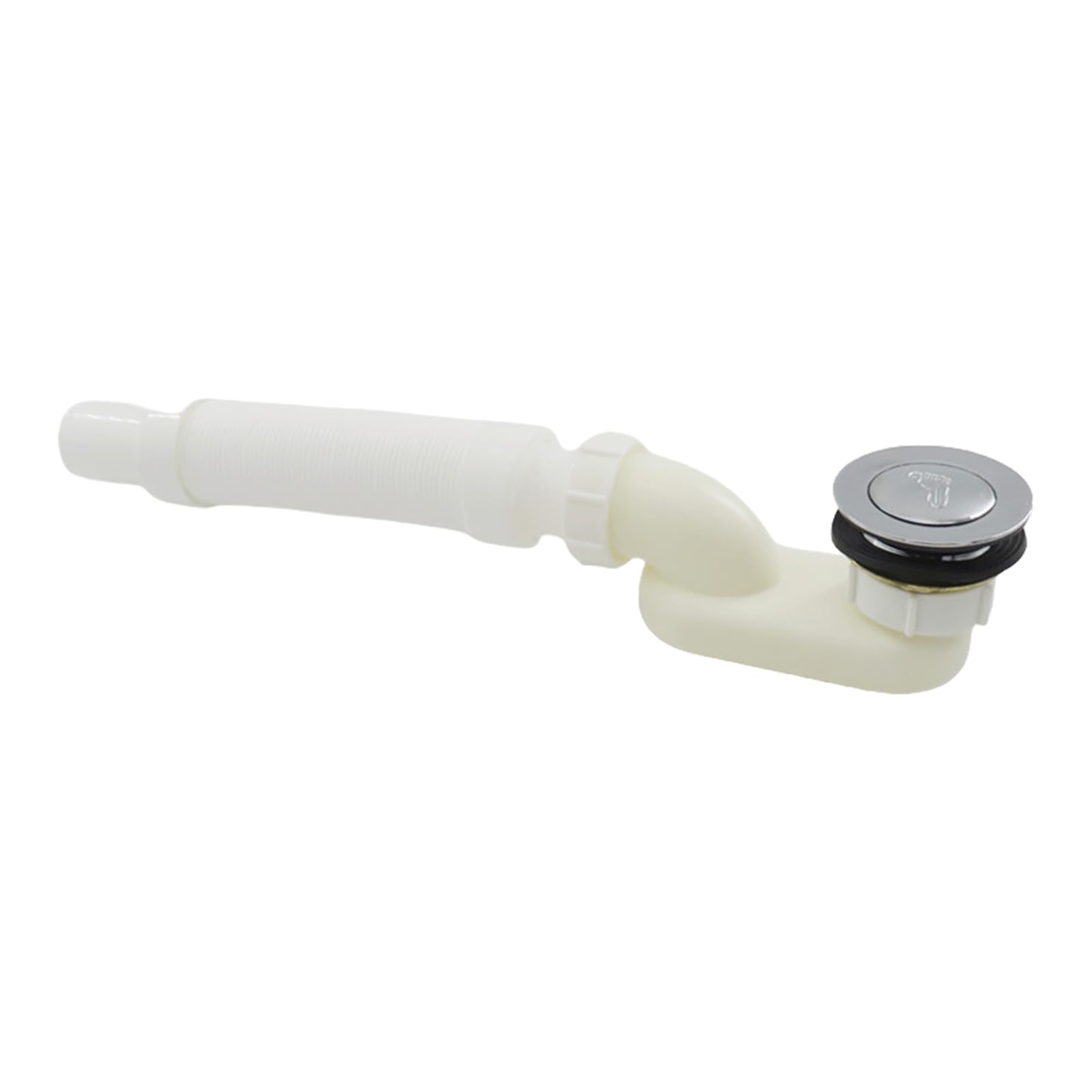 Rgybao Zinc Alloy Drainer P Practical Sturdy Adjustable Drain Pipe Threaded Connection Leakproof Designs Efficient Water Flows Daily Use Threaded Expandable Drain Pipe