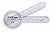 Clear 360 Degree Plastic Goniometer, 8