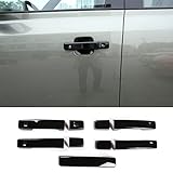PIUGILH Car Exterior Door Handles Cover Compatible with Land Rover Defender 110 2020 2021 2022 2023 Accessories, ABS Door Handle Outer Protector Trim Cover