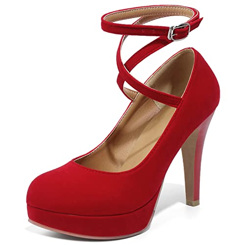 Image of Mostrin Fashion Vintage Womens Small Bowtie Platform Pumps Ladies Sexy High Heeled Shoes