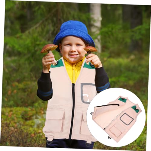 Explorer Vest for Outdoor Adventures Cosplay Prop with Pockets for Dress Up Parties and Themed Events Authentic for Boys4