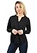Produktbild BlendShe Amelia Damen Lange Bluse Langarm Mit V-Ausschnitt Und Knopfleiste In Verschiedenen Prints Loose Fit, Größe:XL, Farbe:Black Solid (20101)